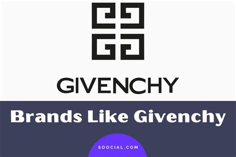 givenchy similar brands|givenchy brand values.